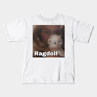 Ragdoll by sophie beasley Kids T-Shirt